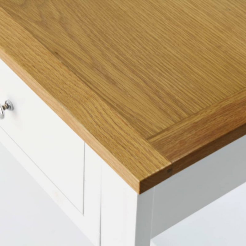 Τραπέζι κονσόλα 118 x 35 x 77 εκ από μασίφ ξύλο δρυός | Echo Deco