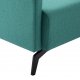 Καναπές Διθέσιος Πράσινος 115 x 60 x 67 εκ. Υφασμάτινος | Echo Deco