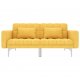 Καναπές - Κρεβάτι Κίτρινος Υφασμάτινος | Echo Deco