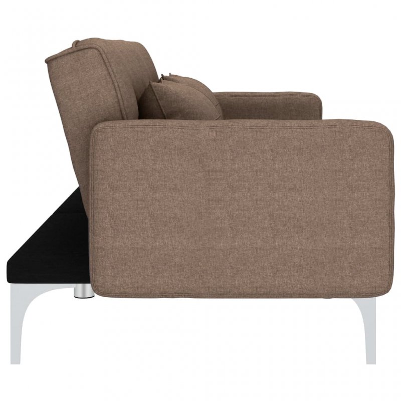 Καναπές - Κρεβάτι Καφέ Υφασμάτινος | Echo Deco