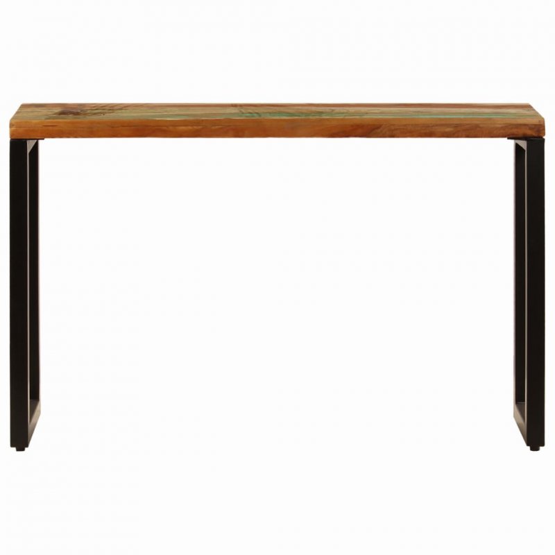 Τραπέζι κονσόλα 120x35x76 εκ μασίφ ανακυκλωμένο ξύλο / ατσάλι | Echo Deco