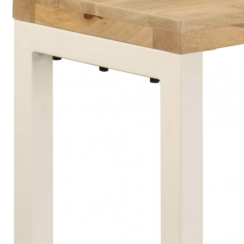 Τραπέζι κονσόλα 120x35x76 εκ από μασίφ ξύλο μάνγκο και ατσάλι | Echo Deco