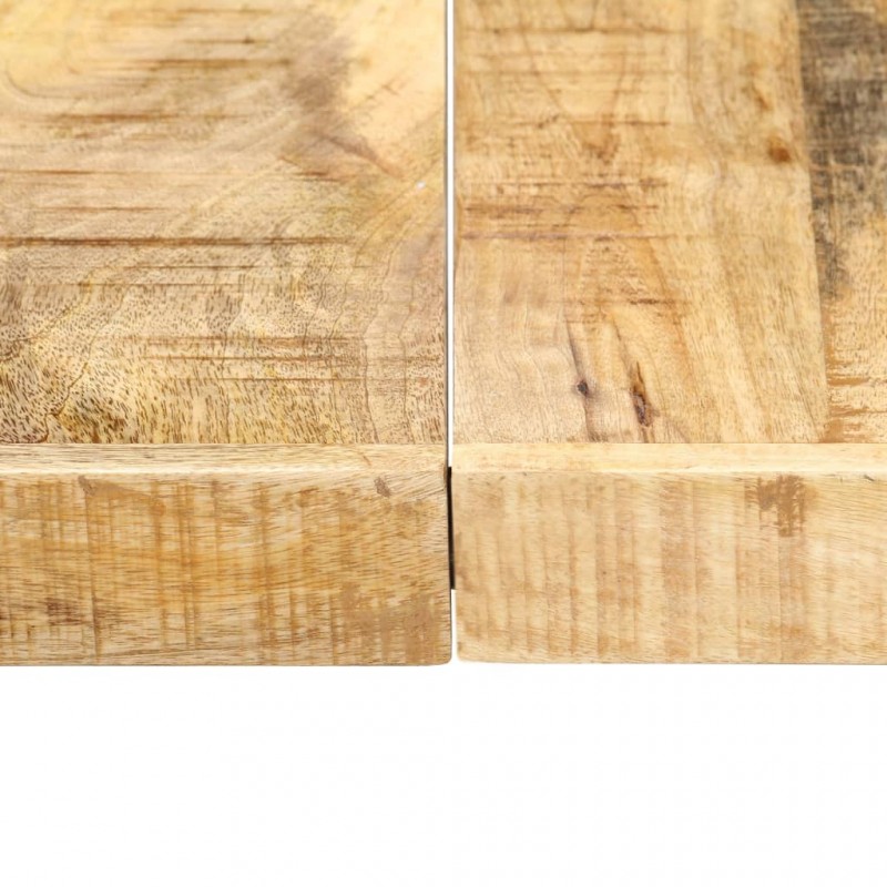 Τραπέζι φαγητού από μασίφ ξύλο μάνγκο 160x80x75 εκ