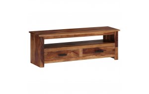 Έπιπλο τηλεόρασης 118 x 30 x 40 εκ από μασίφ ξύλο sheesham