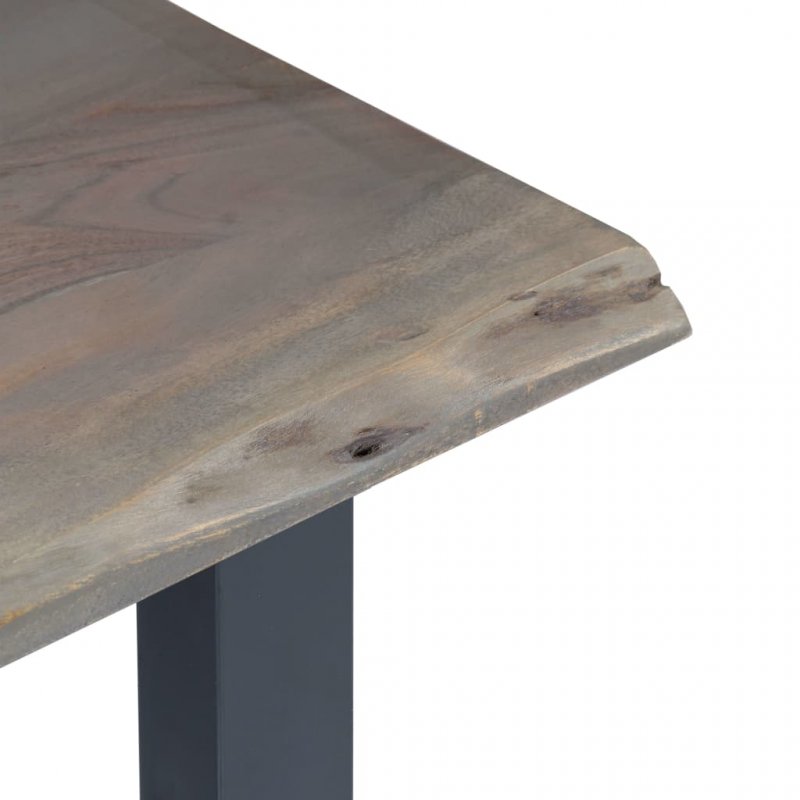 Τραπέζι κονσόλα γκρι 115x35x76 εκ μασίφ ξύλο ακακίας / σίδηρο | Echo Deco