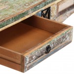 Τραπέζι κονσόλα ρετρό από μασίφ ανακυκλωμένο ξύλο 120x40x75 εκ