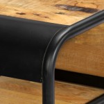 Τραπέζι κονσόλα από μασίφ ξύλο μάνγκο 118x30x75 εκ