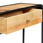 Τραπέζι κονσόλα από μασίφ ξύλο μάνγκο 118x30x75 εκ
