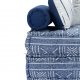 Καναπές - Κρεβάτι Διθέσιος Αρθρωτός Ίντιγκο Υφασμάτινος | Echo Deco