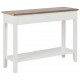 Τραπέζι κονσόλα λευκό 110 x 35 x 80 εκ ξύλινο | Echo Deco