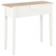 Τραπέζι κονσόλα λευκό 79 x 30 x 74 εκ ξύλινο | Echo Deco