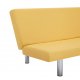 Καναπές - Κρεβάτι Κίτρινος από Πολυεστέρα | Echo Deco