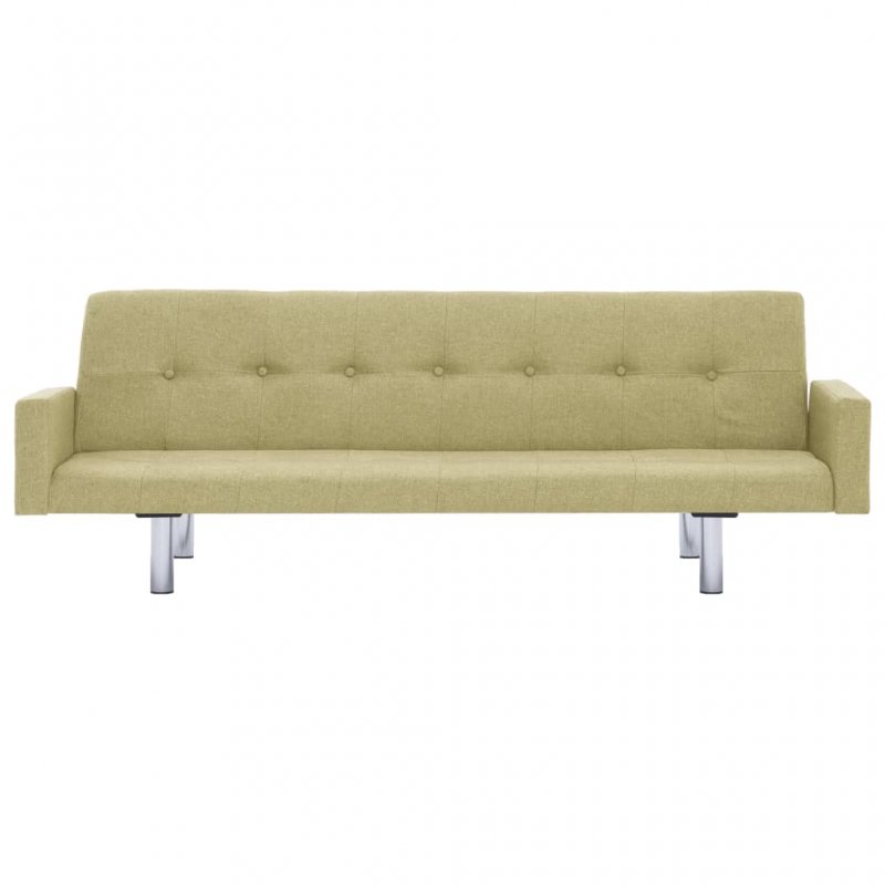 Καναπές - Κρεβάτι με Μπράτσα Πράσινος από Πολυεστέρα | Echo Deco
