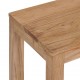 Τραπέζι κονσόλα από μασίφ ξύλο teak 120x35x75 εκ
