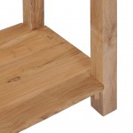 Τραπέζι κονσόλα από μασίφ ξύλο teak 120x35x75 εκ