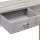 Τραπέζι κονσόλα γκρι 90 x 30 x 77 εκ ξύλινο | Echo Deco