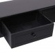 Τραπέζι κονσόλα μαύρο 90 x 30 x 77 εκ ξύλινο | Echo Deco
