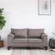 Καναπές Διθέσιος Χρώμα Taupe Υφασμάτινος | Echo Deco