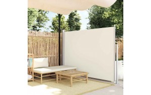 Σκίαστρο Βεράντας Πλαϊνό Συρόμενο Κρεμ 160 x 300 εκ.