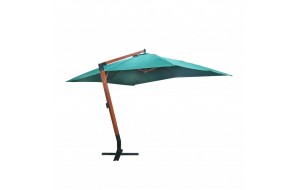 Ομπρέλα κρεμαστή Melia πράσινη 400x300 εκ