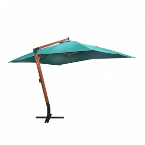 Ομπρέλα κρεμαστή Melia πράσινη 400x300 εκ