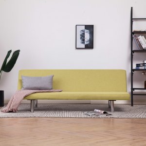 Καναπές - Κρεβάτι Πράσινος από Πολυεστέρα