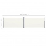 Σκίαστρο Πλαϊνό Συρόμενο Κρεμ 160 x 600 εκ. | Echo Deco