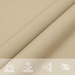 Πανί Σκίασης Ορθογώνιο Μπεζ 2 x 4 μ. από Ύφασμα Oxford