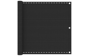 Διαχωριστικό Βεράντας Ανθρακί 90 x 400 εκ. από HDPE