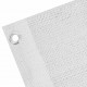 Διαχωριστικό Βεράντας Λευκό 90 x 600 εκ. από HDPE | Echo Deco
