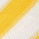 Διαχωριστικό Βεράντας Κίτρινο και Λευκό 75 x 600 εκ. από HDPE | Echo Deco