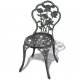Καρέκλες Bistro 2 τεμ. Μπρονζέ από Χυτό Αλουμίνιο | Echo Deco