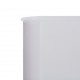 Προστατευτικό Αέρα με 3 Πάνελ Λευκό 400 x 120 εκ. Υφασμάτινο | Echo Deco