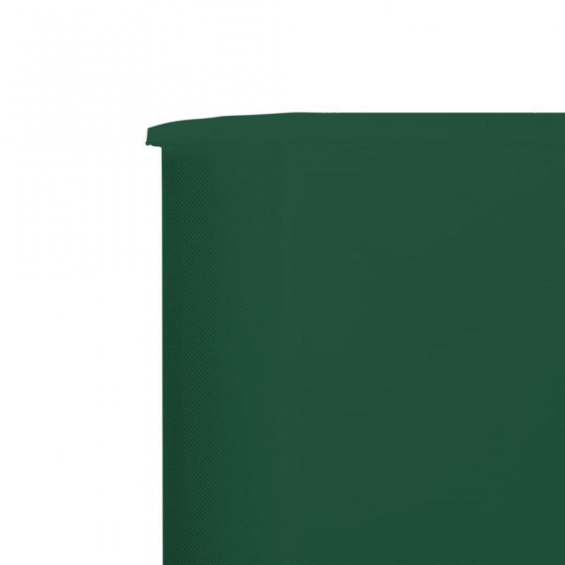 Προστατευτικό Αέρα με 6 Πάνελ Πράσινο 800 x 80 εκ. Υφασμάτινο | Echo Deco