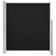 Σκίαστρο Πλαϊνό Συρόμενο Βεράντας Μαύρο 140 x 300 εκ. | Echo Deco
