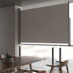 Σκίαστρο Πλαϊνό Συρόμενο Βεράντας Γκρι 160 x 300 εκ. | Echo Deco