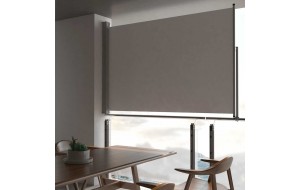Σκίαστρο Πλαϊνό Συρόμενο Βεράντας Γκρι 160 x 300 εκ.