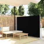 Σκίαστρο Πλαϊνό Συρόμενο Μαύρο 140 x 300 εκ. | Echo Deco