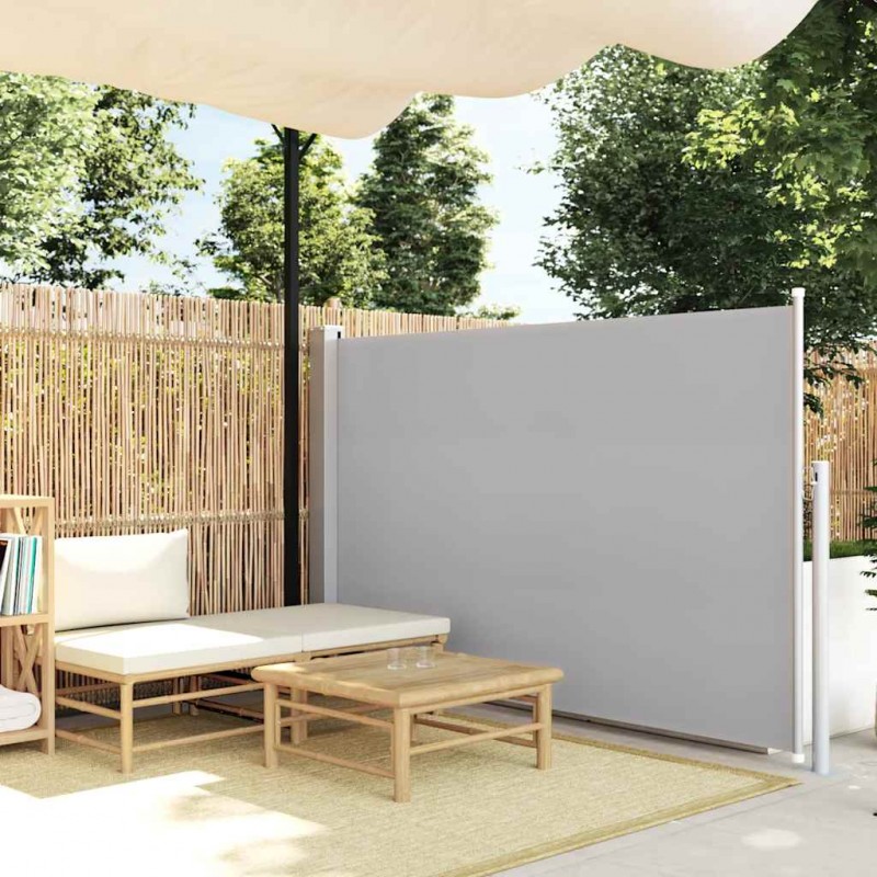 Σκίαστρο Πλαϊνό Συρόμενο Γκρι 140 x 300 εκ. | Echo Deco