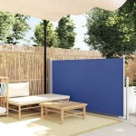 Σκίαστρο Πλαϊνό Συρόμενο Μπλε 120 x 300 εκ. | Echo Deco