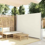 Σκίαστρο Πλαϊνό Συρόμενο Κρεμ 160 x 500 εκ. | Echo Deco