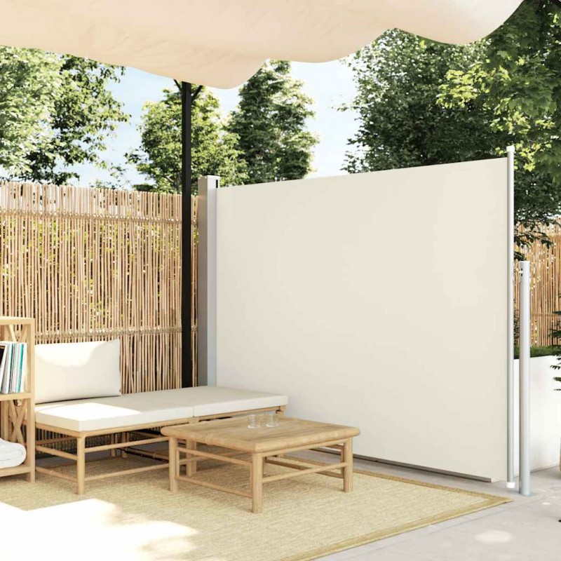 Σκίαστρο Πλαϊνό Συρόμενο Κρεμ 160 x 500 εκ. | Echo Deco