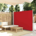 Σκίαστρο Πλαϊνό Συρόμενο Κόκκινο 160 x 500 εκ. | Echo Deco
