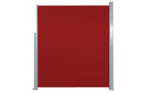Σκίαστρο Πλαϊνό Συρόμενο Κόκκινο 160 x 500 εκ.