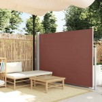 Σκίαστρο Πλαϊνό Συρόμενο Καφέ 160 x 500 εκ. | Echo Deco