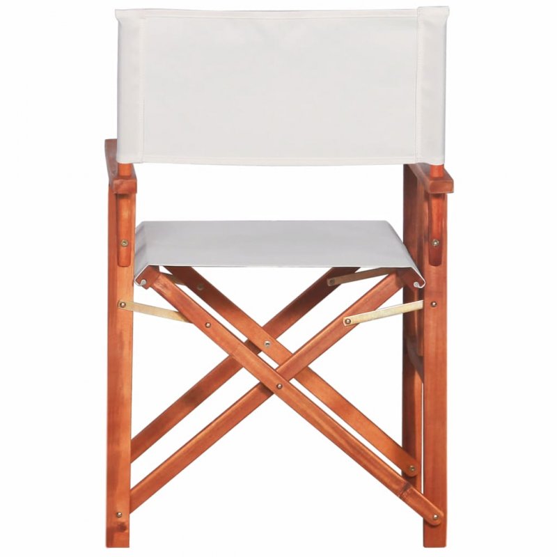 Καρέκλα σκηνοθέτη από μασίφ ξύλο ακακίας