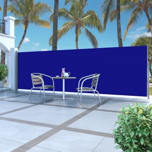 Σκίαστρο Πλαϊνό Συρόμενο Μπλε 160 x 500 εκ.