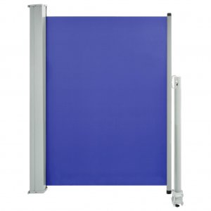 Σκίαστρο Πλαϊνό Συρόμενο Βεράντας Μπλε 100 x 300 εκ.