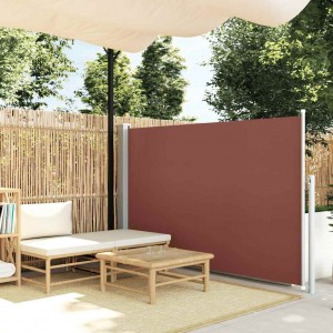 Σκίαστρο Πλαϊνό Συρόμενο Βεράντας Καφέ 140 x 500 εκ.