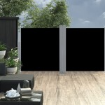 Σκίαστρο Πλαϊνό Συρόμενο Μαύρο 100 x 600 εκ. | Echo Deco